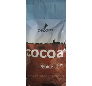 Какао порошок алкалізований DeZaan (1kg), жирність 20-22%