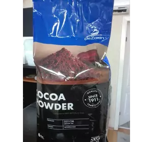 Какао порошок алкалізований deZaan (5kg), жирність 20-22%